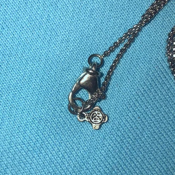 David Yurman Petite Albion Pendant Necklace, Morganite And Pavé Diamonds - Picture 7 of 9